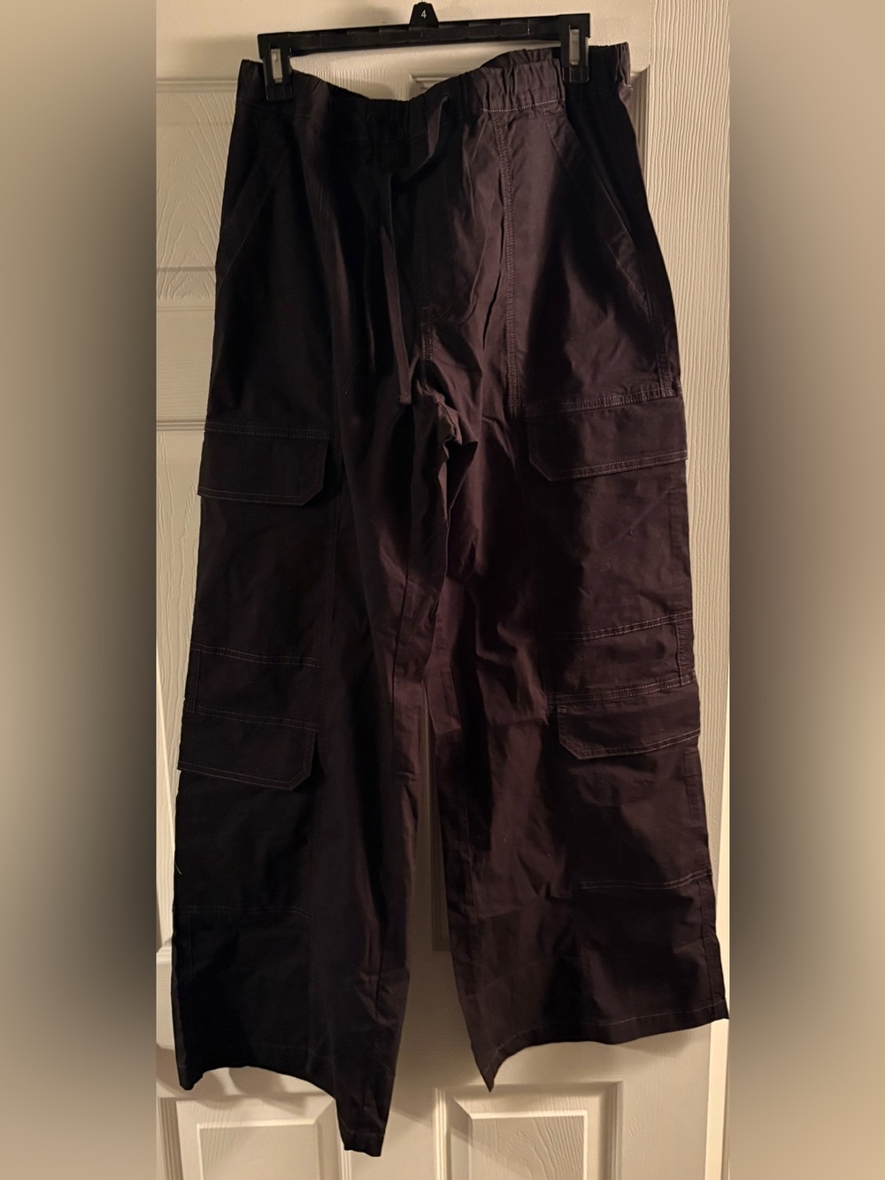 Hudson Black SZ M Cargo Pants - Casual Utility Style